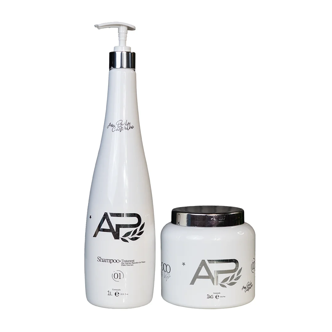 Papoço de Liso - Kit Completo (Shampoo + Máscara)