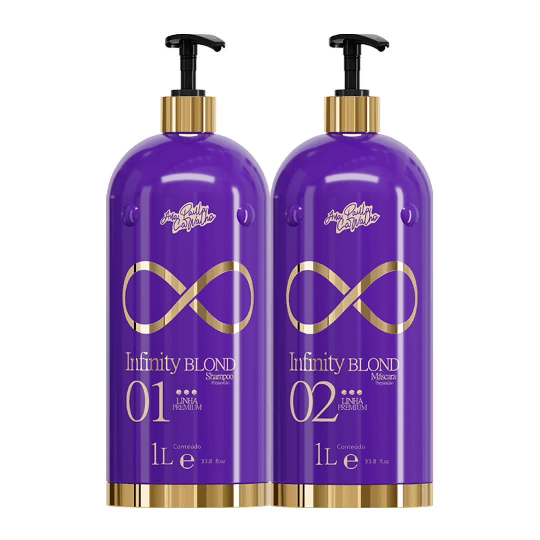 Infinity Blond - Kit Completo (Shampoo + Máscara)