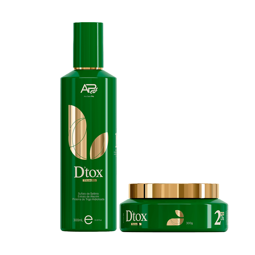Dtox Home Care - Kit Shampoo + Máscara 300ml