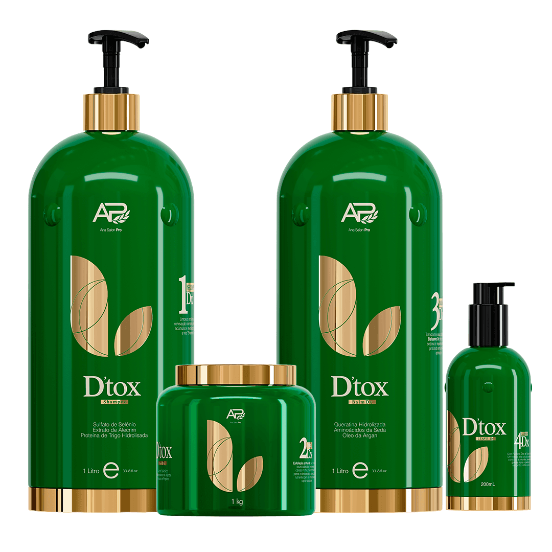 Dtox Profissional - Kit Completo 3 Passos