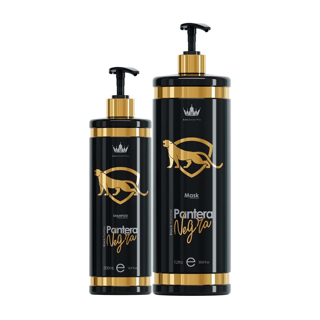 Pantera Negra - Kit Completo (Shampoo + Máscara)